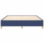 Cama sin colchón tela azul 180x200 cm