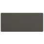 Alfombra de pasillo gris antracita 80x180 cm