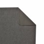 Alfombra de pasillo gris antracita 80x180 cm