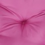 Cojines de silla de jardín 2 uds tela Oxford rosa 50x50x7 cm