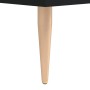 Aparador alto madera de ingeniería negro 69,5x32,5x180 cm