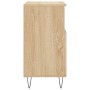 Aparadores 3 uds madera contrachapada color roble sonoma