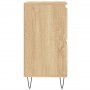 Aparadores 3 uds madera contrachapada color roble sonoma
