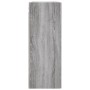 Armarios de pared 2 unidades gris Sonoma 69,5x34x90 cm