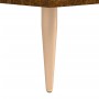 Aparador de madera contrachapada roble ahumado 34,5x34x180 cm