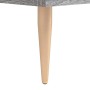 Aparador alto madera contrachapada gris Sonoma 34,5x34x180 cm