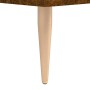 Aparador de madera contrachapada roble ahumado 34,5x34x180 cm