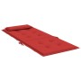 Cojines de silla con respaldo alto 4 uds tela Oxford rojo