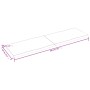 Tablero de mesa madera maciza borde natural 200x60x(2-4) cm