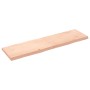 Tablero de mesa madera maciza borde natural 180x50x(2-6) cm