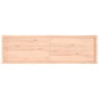 Tablero de mesa madera maciza borde natural 180x50x(2-6) cm