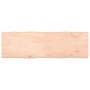 Tablero de mesa madera maciza borde natural 160x50x(2-6) cm