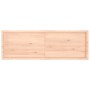 Tablero de mesa madera maciza borde natural 160x50x(2-6) cm