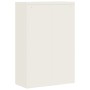 Armario archivador de acero blanco 90x40x140 cm