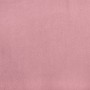 Sillón de terciopelo rosa 62x79x79 cm