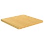 Tablero de mesa de bambú 90x90x4 cm