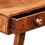 Mesa consola con 3 cajones madera maciza sheesham 76 cm