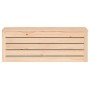 Caja de almacenaje madera maciza de pino 89x36,5x33 cm