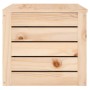 Caja de almacenaje madera maciza de pino 89x36,5x33 cm