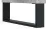 Mesa de centro madera contrachapada gris hormigón 90x50x36,5 cm