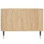 Mesa de centro madera contrachapada roble Sonoma 90x50x36,5 cm