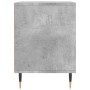Mesitas noche 2 uds madera ingeniería gris hormigón 40x35x50 cm