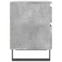 Mesitas noche 2 uds madera ingeniería gris hormigón 40x35x50 cm