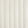 Sillas de comedor 2 unidades terciopelo crema