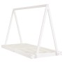 Estructura de cama para niños madera de pino blanco 90x200 cm