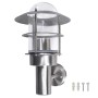 Lámpara de pared de exterior de acero inoxidable