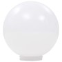 Lámparas solares esféricas de exterior 4 uds LED RGB 30 cm