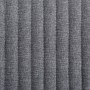 Sillas de comedor 6 unidades tela gris oscuro