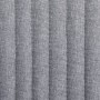 Sillas de comedor 6 unidades de tela gris claro