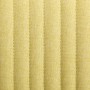Sillas de comedor giratorias 4 unidades tela verde