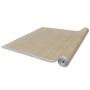 Alfombras rectangulares de bambú natural 2 unidades 120x180 cm