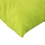 Cojines para palets 3 unidades tela Oxford verde claro