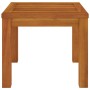 Taburetes de jardín con cojines 2 uds madera acacia 40x40x42 cm