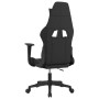 Silla gaming de masaje tela negro y verde claro