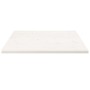 Tablero de mesa cuadrado madera maciza pino blanco 80x80x2,5 cm