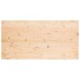 Tablero de mesa rectangular madera maciza de pino 110x60x2,5 cm
