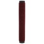 Alfombras de entrada rectangulares de nudo 2 uds rojo 120x180cm
