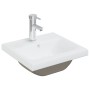 Mueble con lavabo aglomerado blanco brillante
