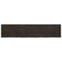 Tablero mesa madera roble tratada marrón oscuro 180x40x(2-6) cm