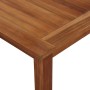 Mesa de jardín madera maciza de acacia 150x90x74 cm