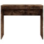 Escritorio de madera contrachapada roble ahumado 90x40x72 cm