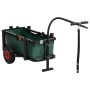 Carrito de pesca con bolsa de acero negro