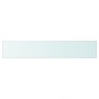 Panel de estante vidrio claro 70x12 cm