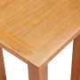 Mesa auxiliar de madera maciza de roble 27x24x55 cm
