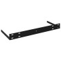 Estante flotante de pared MDF gris 80x23,5x3,8 cm