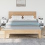 Mesitas de noche 2 uds madera contrachapada blanco 39x39x47,5cm